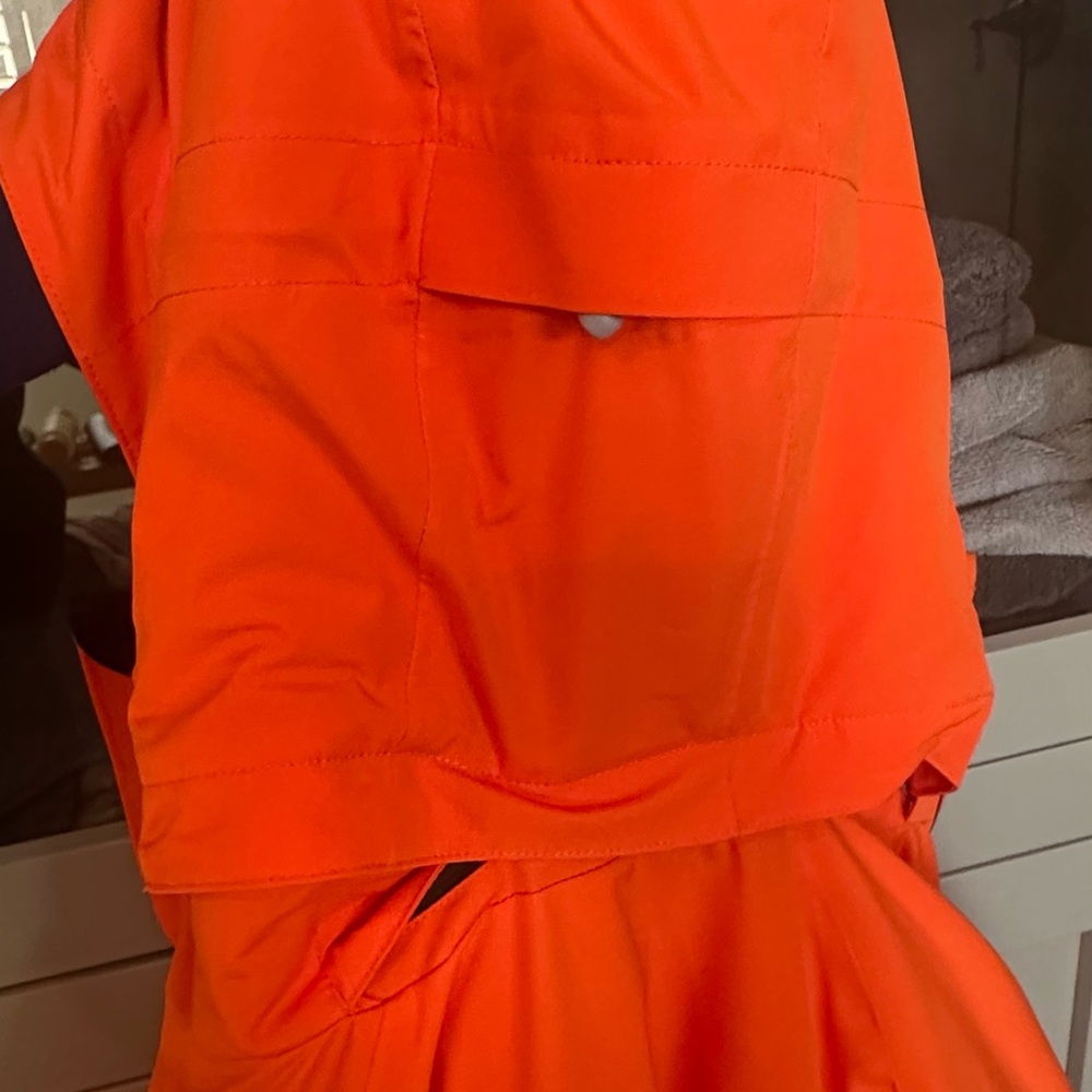 Volkl Orange Ski Coat Nwot Sz 8 - image 3